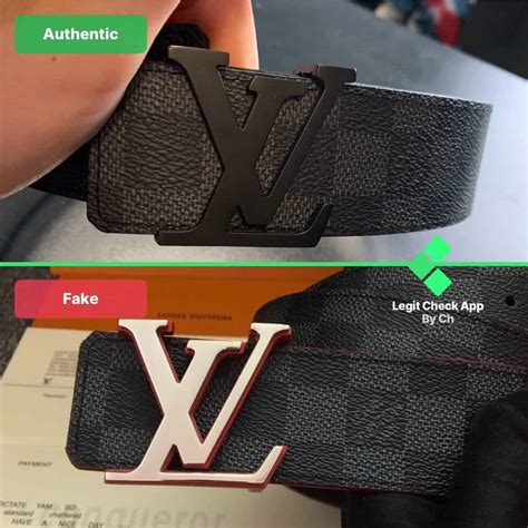 louis vuitton belt fake vs real|counterfeit louis vuitton belts.